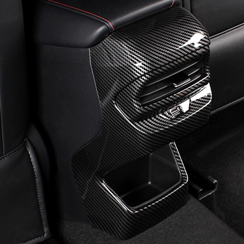 For MG GT MG5 MGGT 2021-2022 2023 Rear Exhaust Vent Anti Kick Panel Interior Decorative Frame Stickers on Car Accessory Sticker-YeHua MG Shop