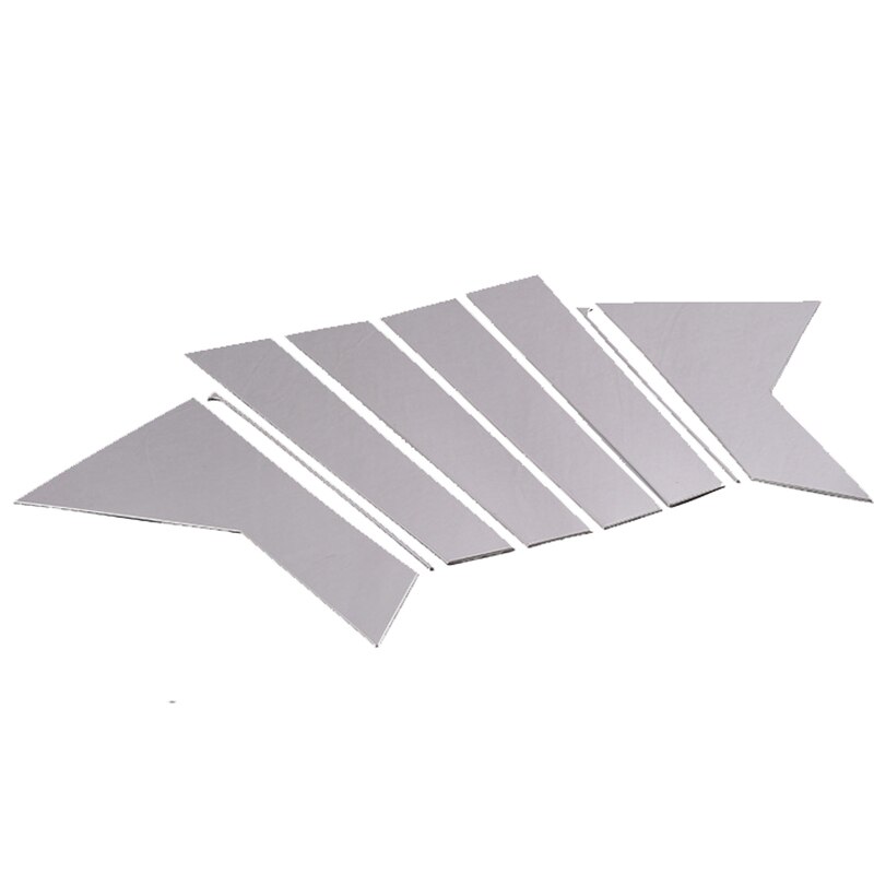 8X For MG HS 2018-2022 Car Stickers B-pillar Panel Sticker Car window Covers Decoration Auto Accessories-YeHua MG Shop