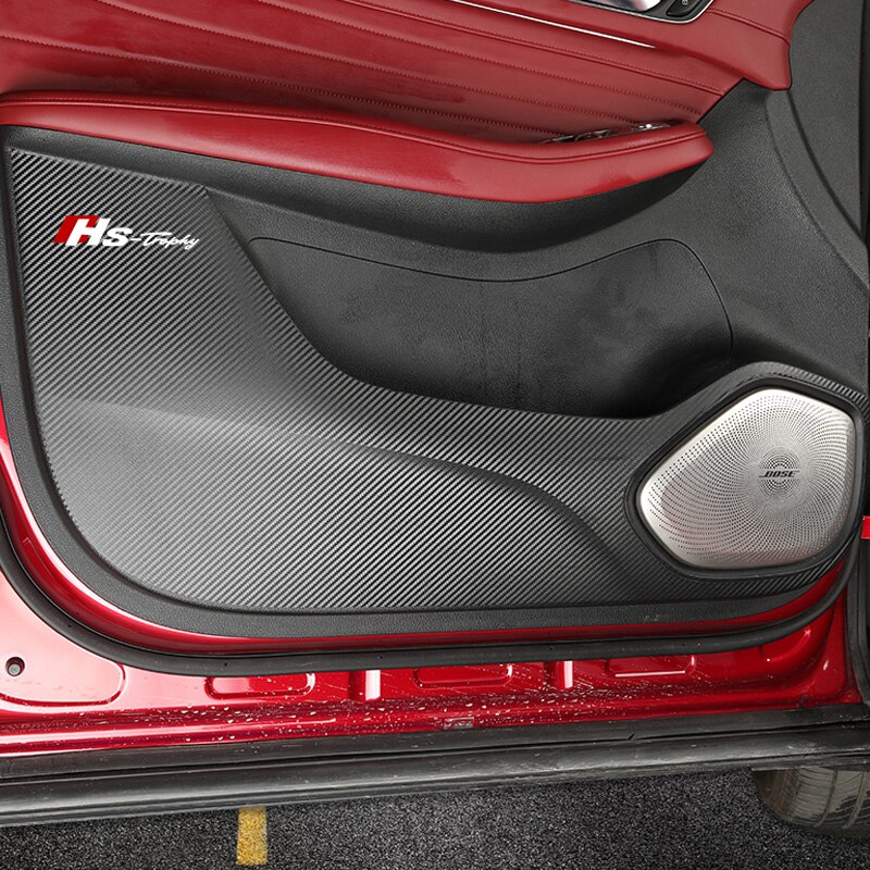 4X For MG HS 2018-2022 Car Door Anti-kick Pad Anti-scratch Film Sticker Cover Trim Interior Accessories-YeHua MG Shop