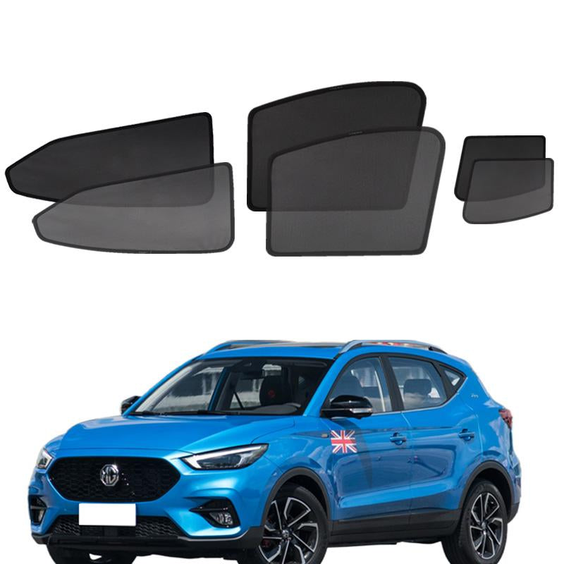 Car sunshade MG MGZS 2017~2022 black 7pcs-YeHua MG Shop