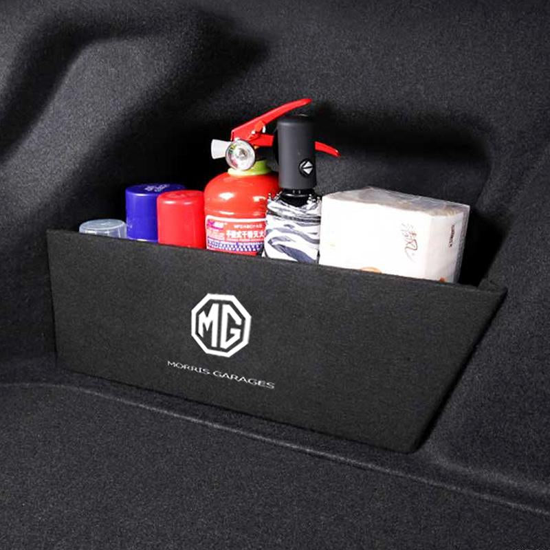 Car trunk storage box MG MG5 2021~2022 black 1pcs-YeHua MG Shop