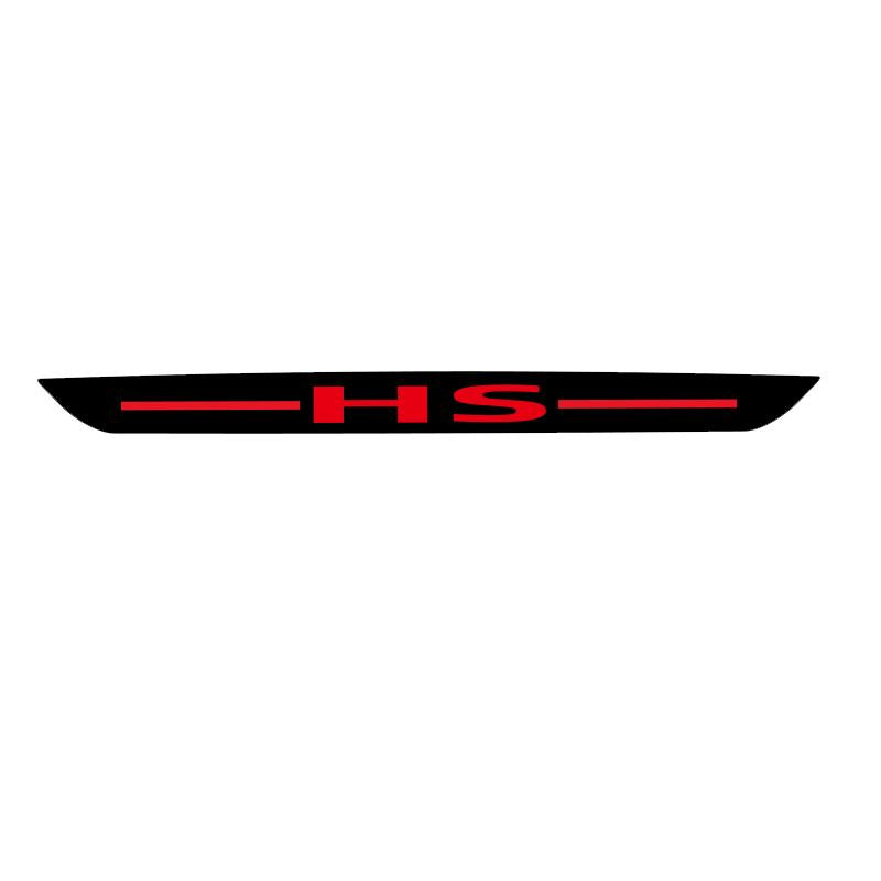 For MG Logo MG HS 18-22 Car Sticker Accessories Taillight Brake Lights Lamp Protector Carbon Fiber Covers Styling With Original-YeHua MG Shop
