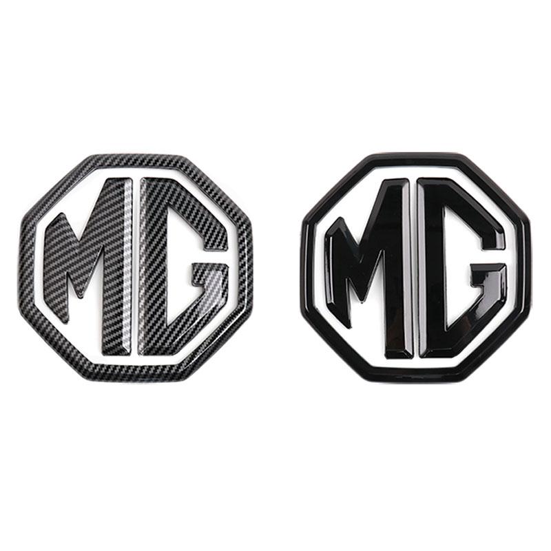 MG Logo For MG5 MG6 MGGT MG HS ZS Car Steering Wheel Black Badge Logo Emblem Cover-YeHua MG Shop