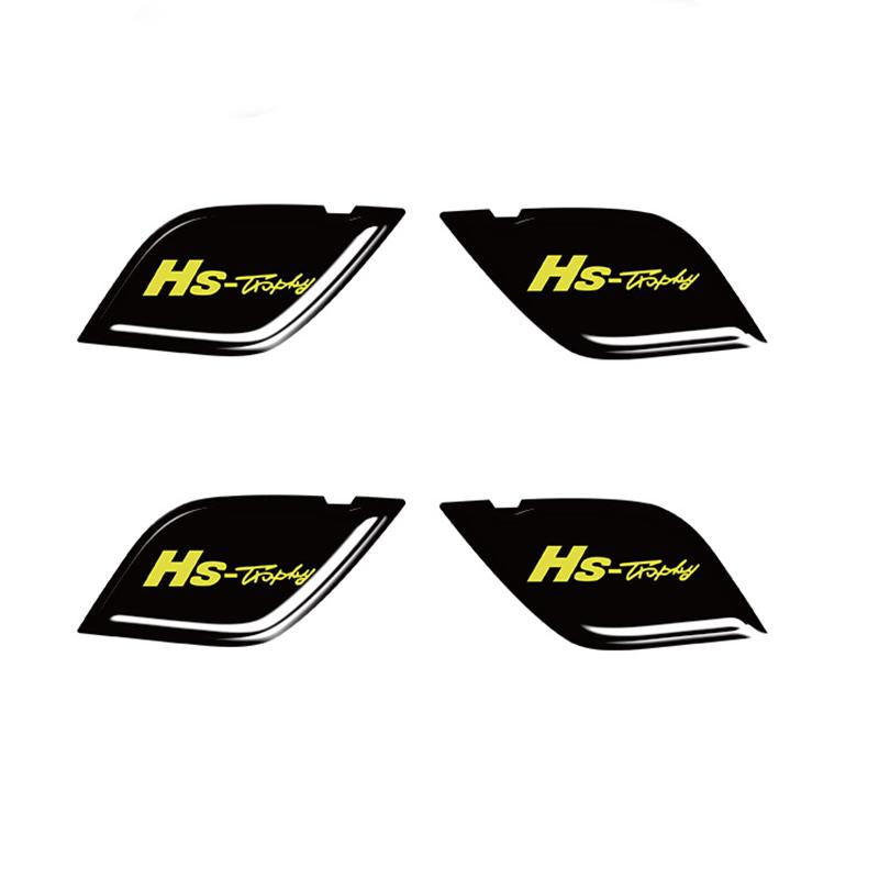 Car Interior door handle with built-in decoration For MG MGHS 2018~2021 black 1pcs-YeHua MG Shop