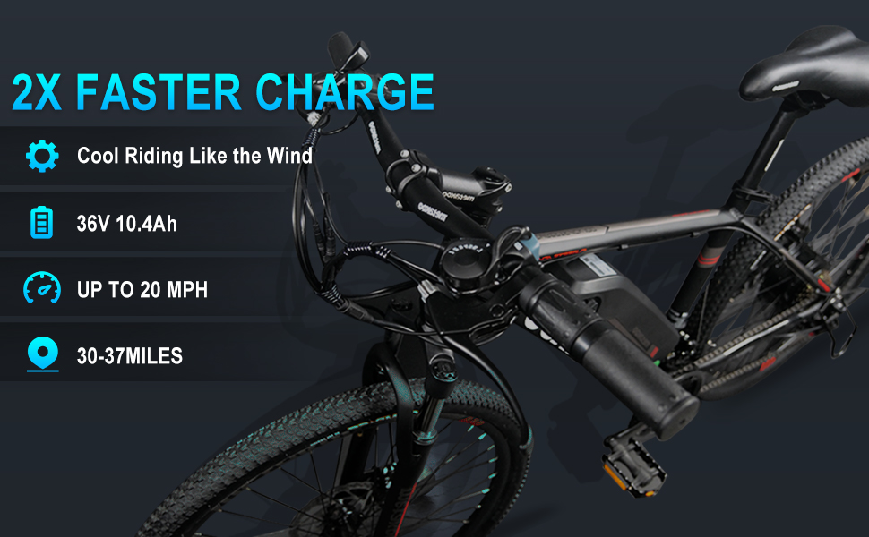 2X FASTER CHARGE