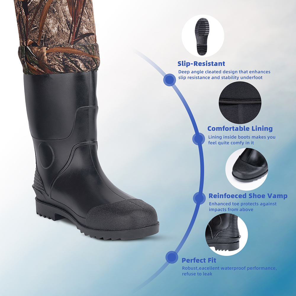 Waterproof Chest Waders with Boots