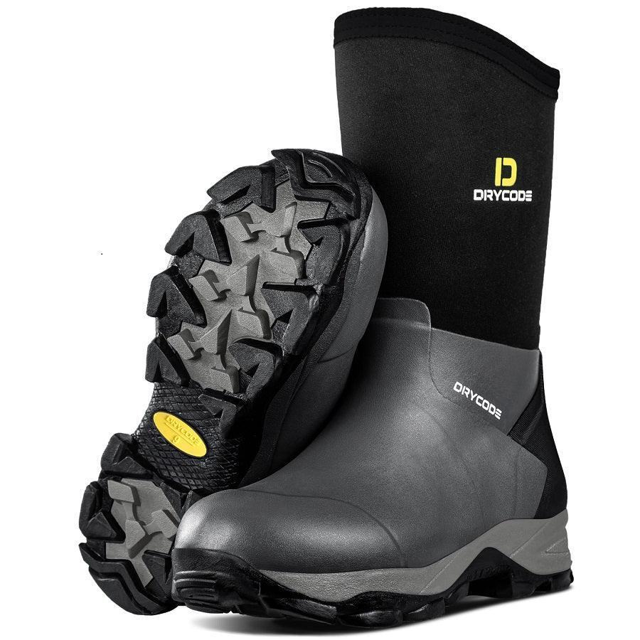 Waterproof Mid Calf Mud Work Boots for Women Drycode