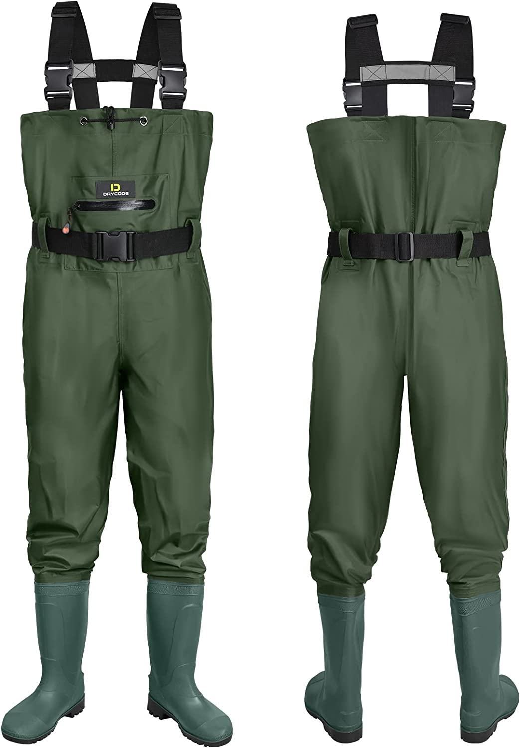 Lightweight Chest Waders with Boots