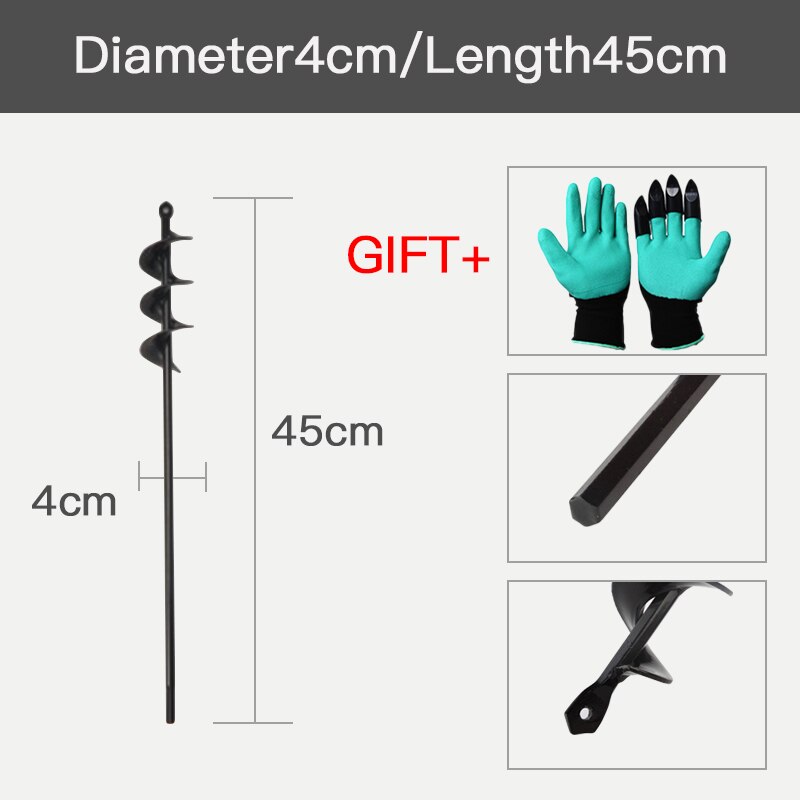 Garden Auger Drill Bit Tool