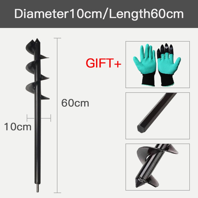 Garden Auger Drill Bit Tool