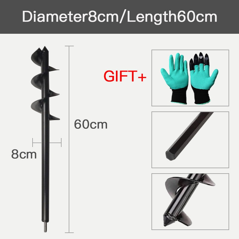 Garden Auger Drill Bit Tool