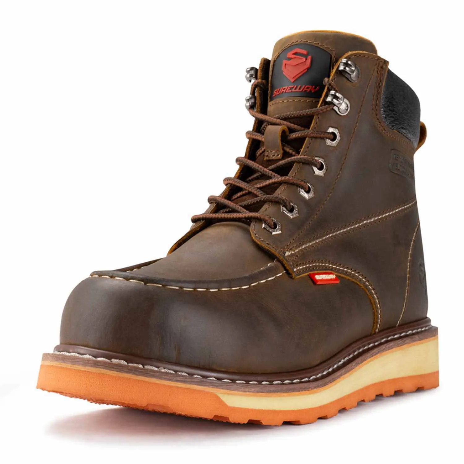 Best Men's Moc Toe Work Boots | Safety Toe Work Boots