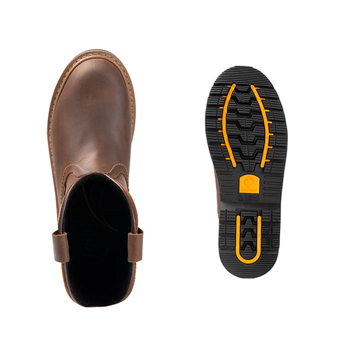 Sureway Men's 10-inch Waterproof Steel-Toe Wellington Work Boots 65102 