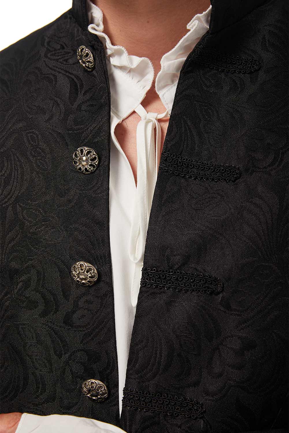 Retro Vintage Punk Men's Uniform Halloween Carnival Suit