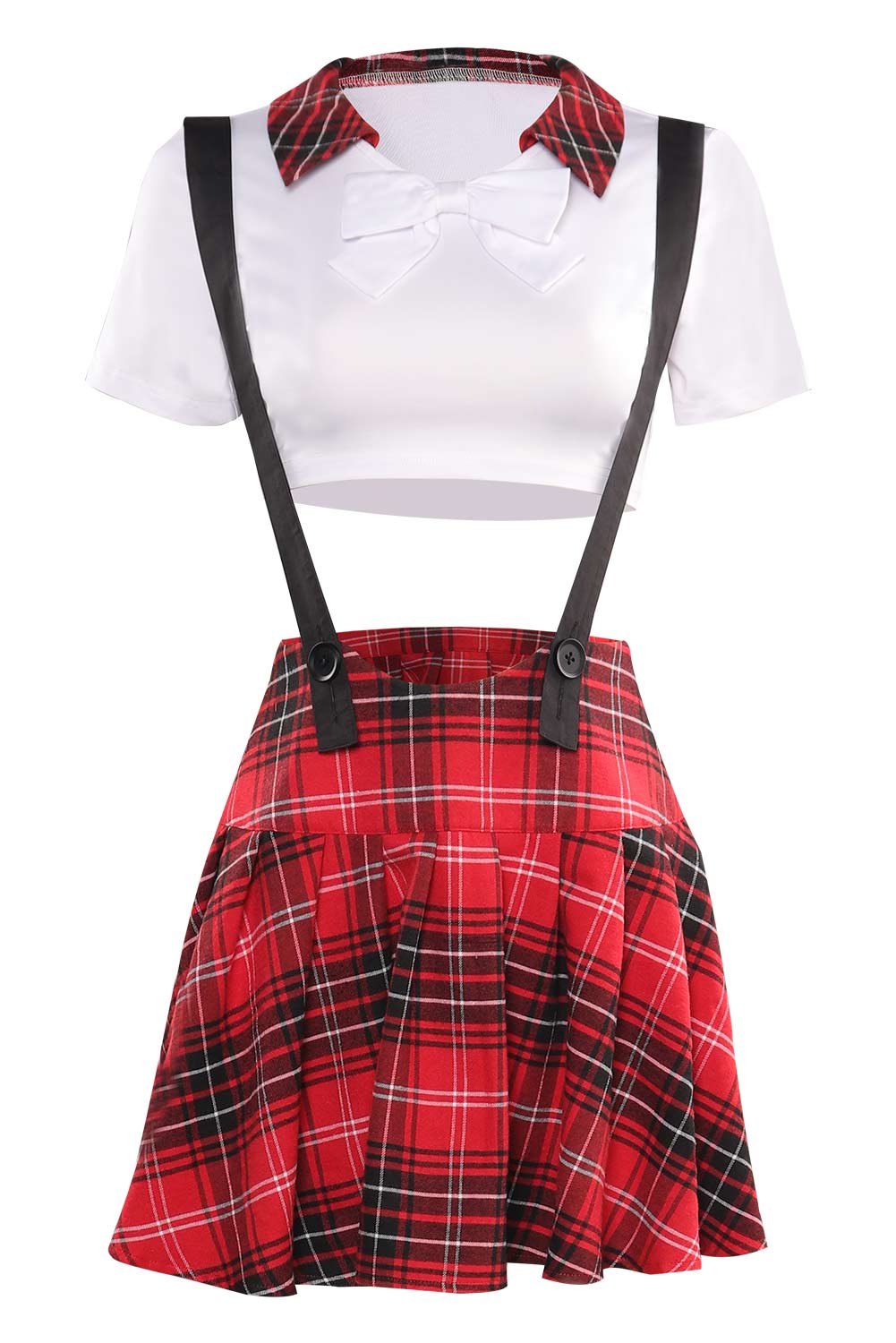 Retro Vintage School Dress Outfits Halloween Carnival Suit