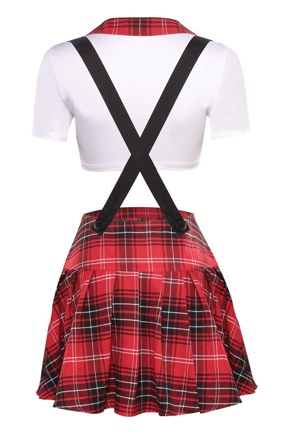 Retro Vintage School Dress Outfits Halloween Carnival Suit