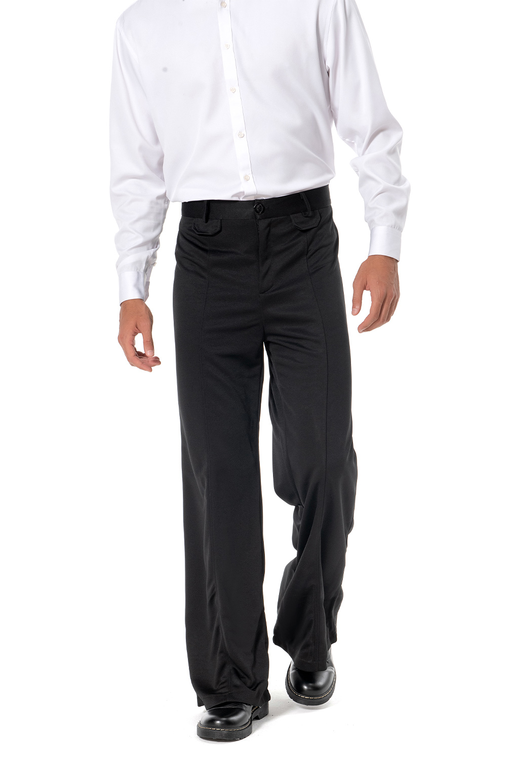 70S Retro Vintage Men Flared Pants Halloween Carnival Suit