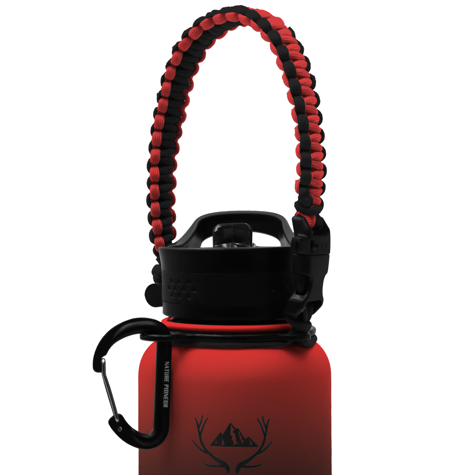 Gearproz HydroNet Carrier - Compatible with Wide Mouth Bottles 32, 40, 64  oz Growler - from America's No. 1 in Paracord Handles and Accessories 