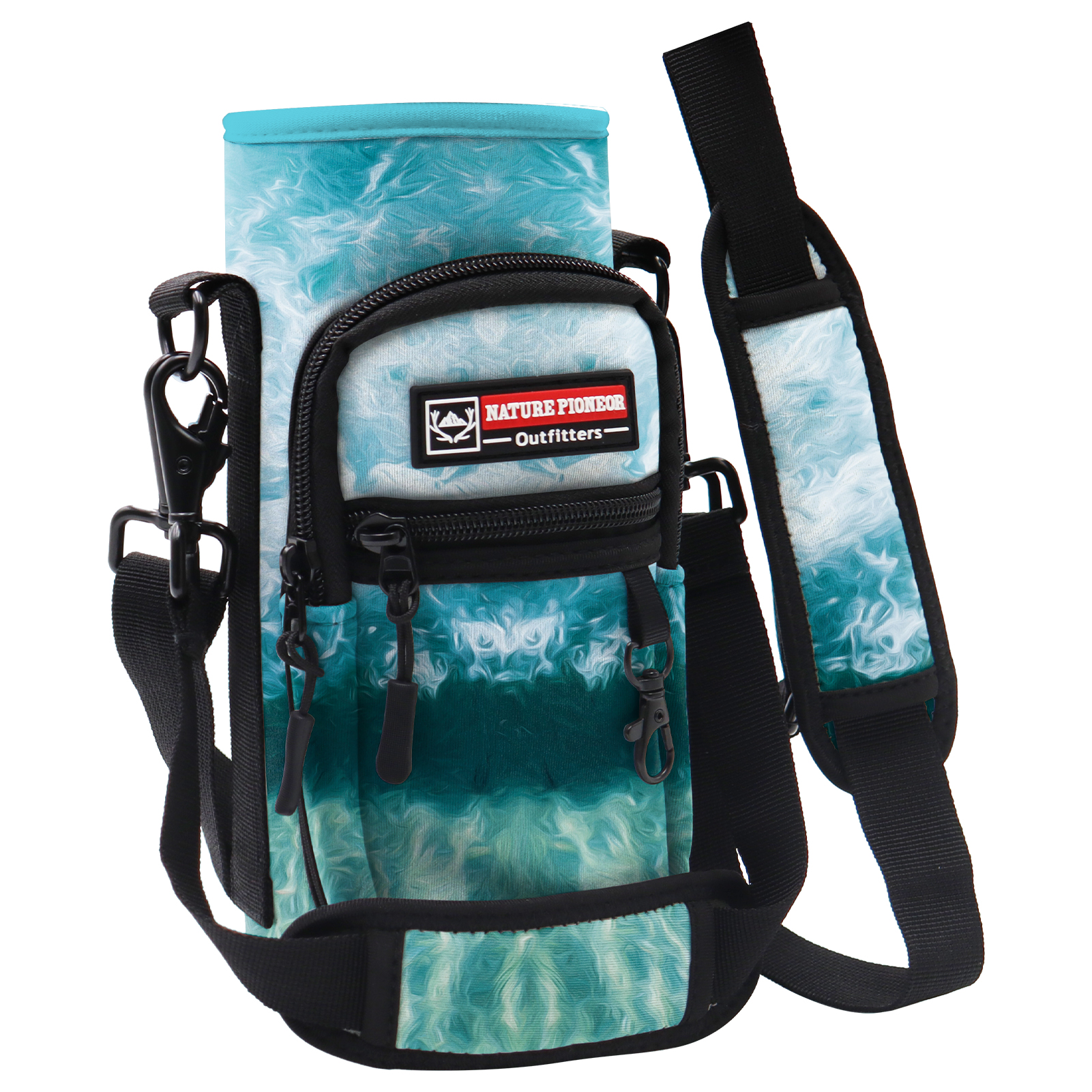 64 Oz Water Bottle Tactical Water Bottle Pouch With Shoulder Strap