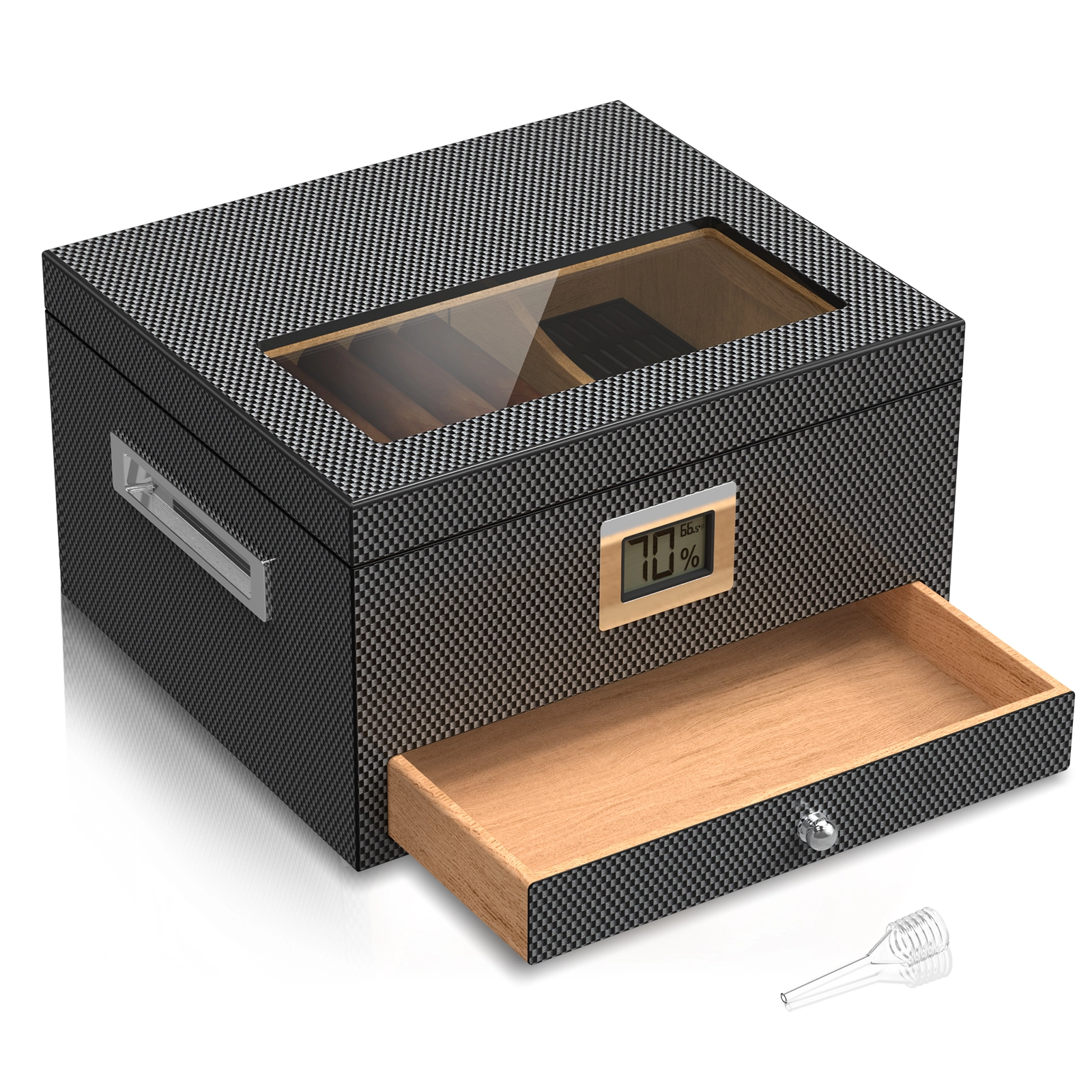 Mojgar Spanish Cedar Desktop Box