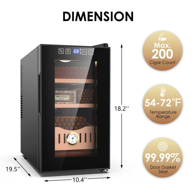 Mojgar 200 Counts Cooling Cigar Humidor