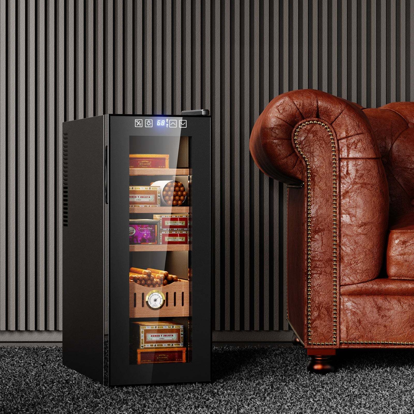 Mojgar 250 Counts Heating Cooling Cigar Humidor