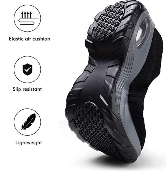 Slip on Orthopedic Walking Sneaker for Plantar Fasciitis With Arch Support