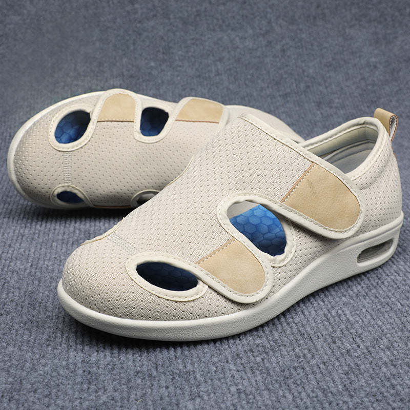 Plus Size Wide Diabetic Shoes For Swollen Feet Width Shoes-WD017