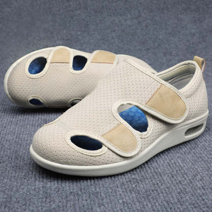 Plus Size Wide Diabetic Shoes For Swollen Feet Width Shoes-WD017