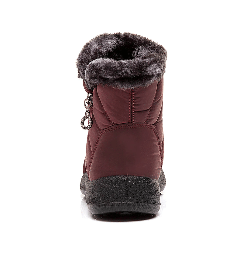 Women Fur Lined Outdoor Orthopedic Snow Boots