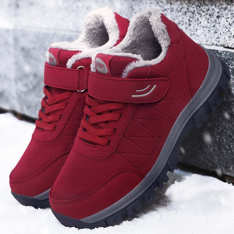 Women Orthopedic Shoes Warm Ankle Boots