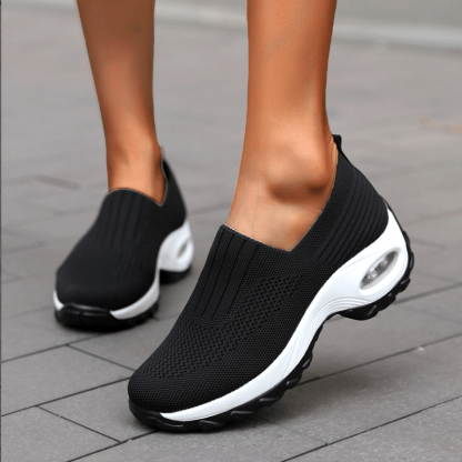 Slip-on Orthopedic Walking Sneaker for Plantar Fasciitis with ARCH Support