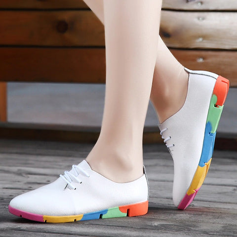 Stylish Genuine Leather Bunion Shoes for Women