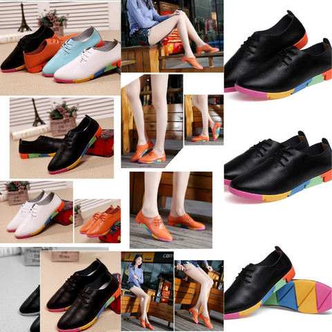 Stylish Genuine Leather Bunion Shoes for Women