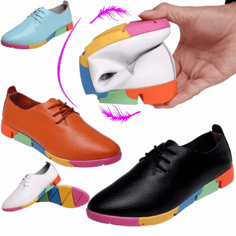 Stylish Genuine Leather Bunion Shoes for Women