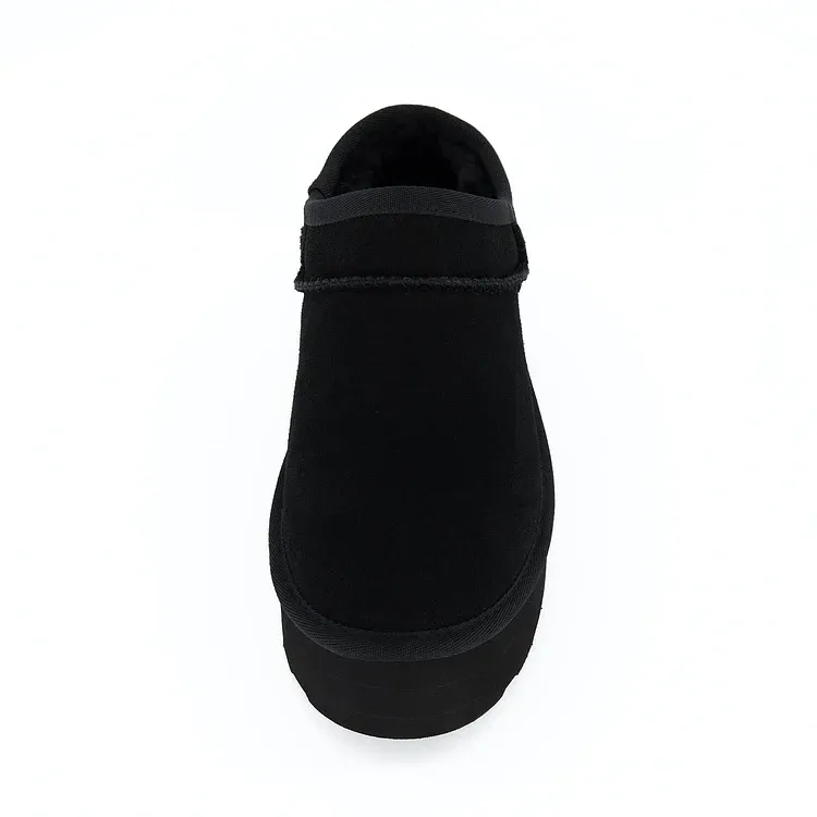 Classic Ultra-Mini Chestnut Platform Boots