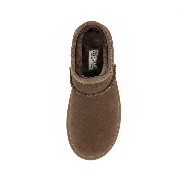 Classic Ultra-Mini Chestnut Platform Boots
