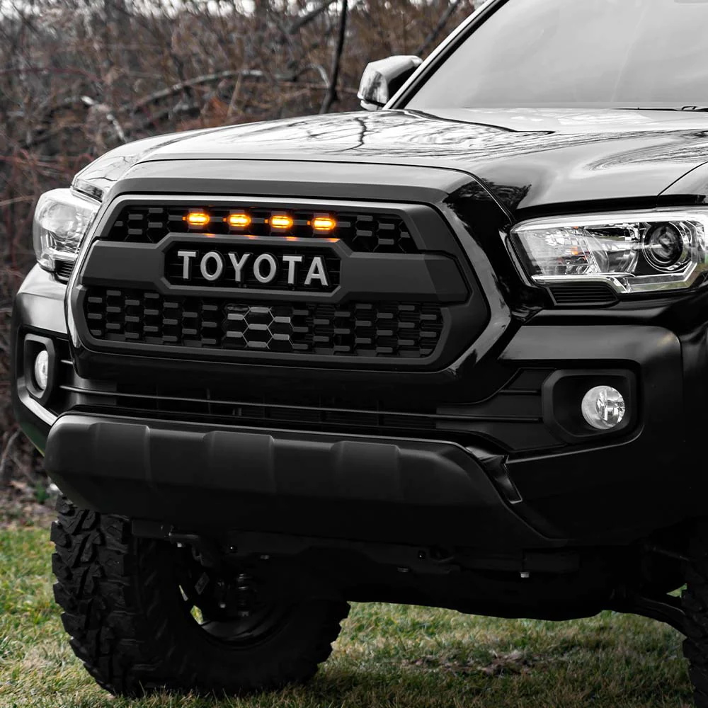 Grill Garnish Sensor Cover OE #53141-35060 For Toyota Tacoma TRD PRO 2018-2023