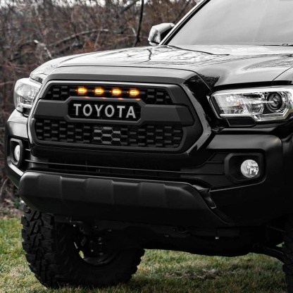 Grill Garnish Sensor Cover OE #53141-35060 For Toyota Tacoma TRD PRO 2018-2023