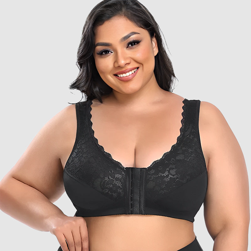 Lily Bras - Lily Zero Feel Lace Full Coverage Front Closure Bra, Lily Bras  for Older Women Front Close (Beige,3XL) : : Clothing, Shoes &  Accessories
