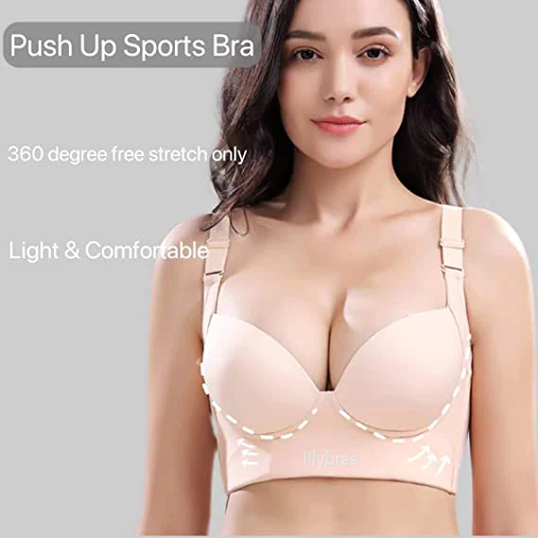Lilybras DEEP CUP PUSH UP BRA WITH SHAPEWEAR