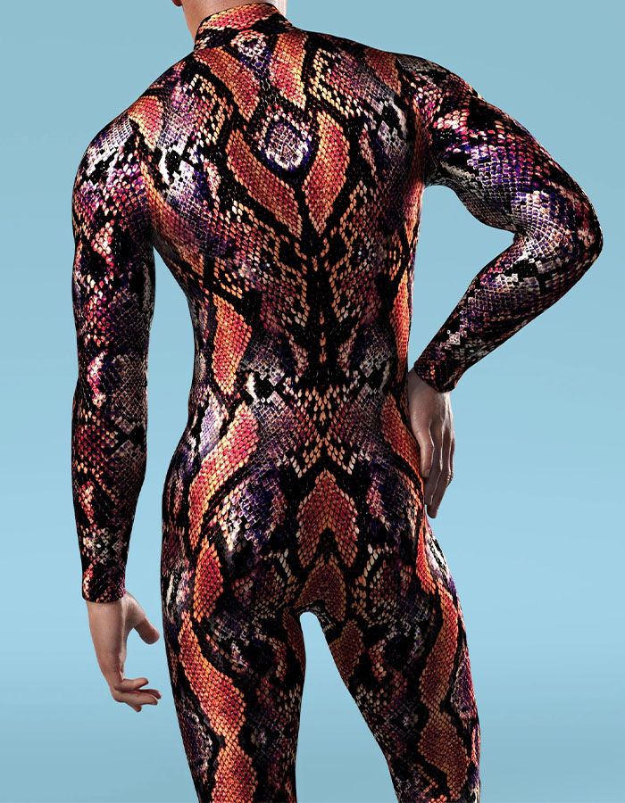 Red Python Male Costume