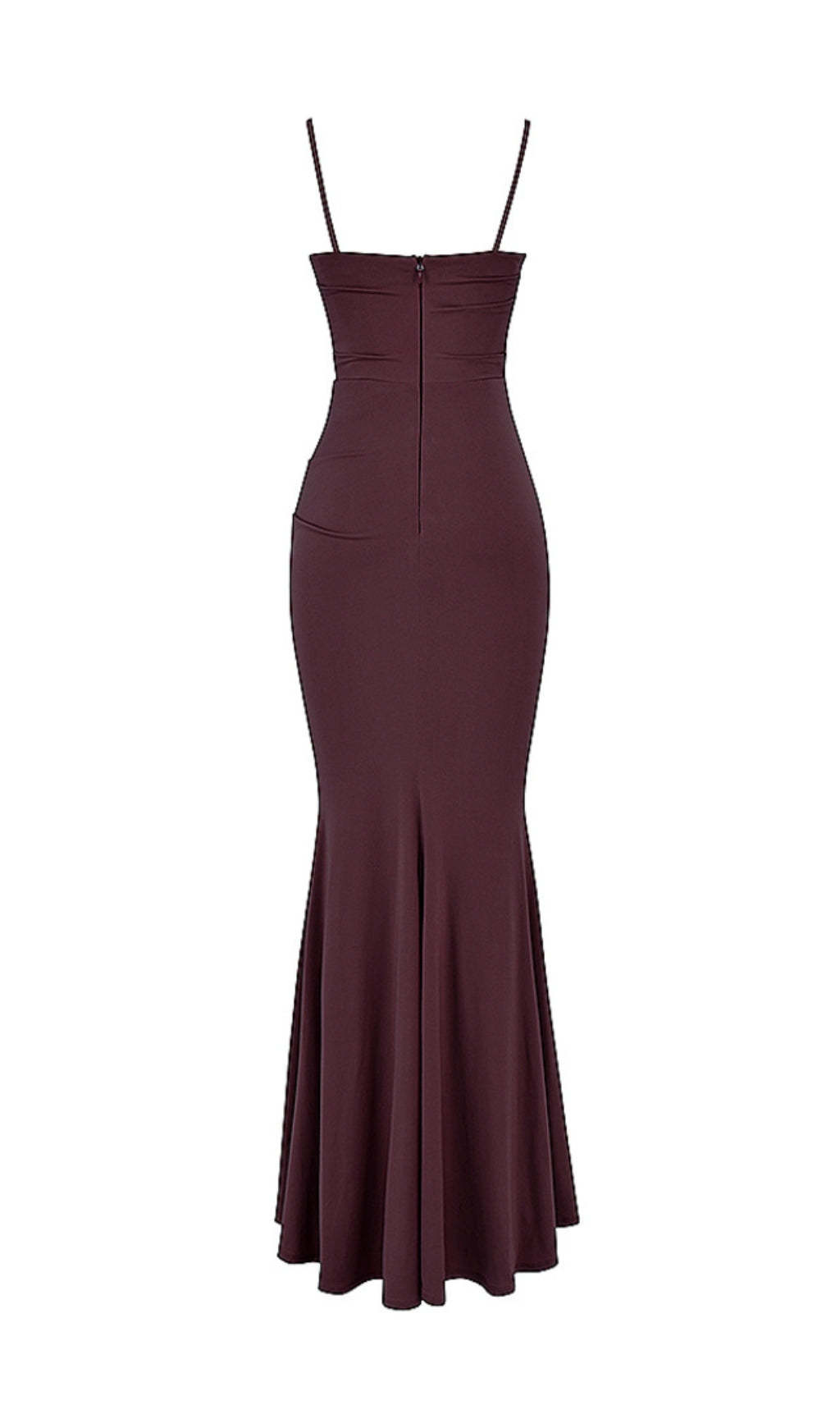 Black cherry Devore corset dress