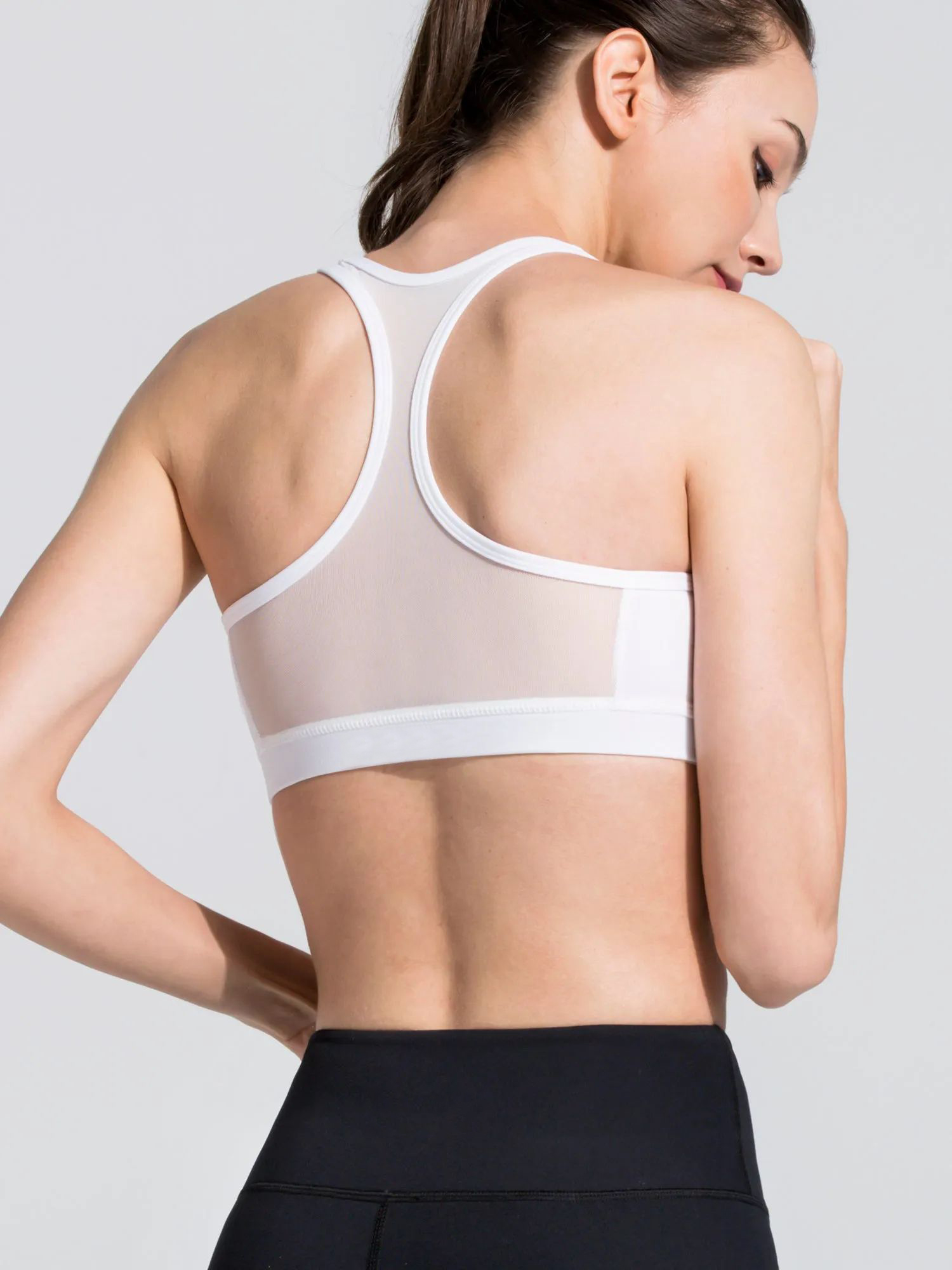 INTRO BRA, WHITE/WHITE MESH