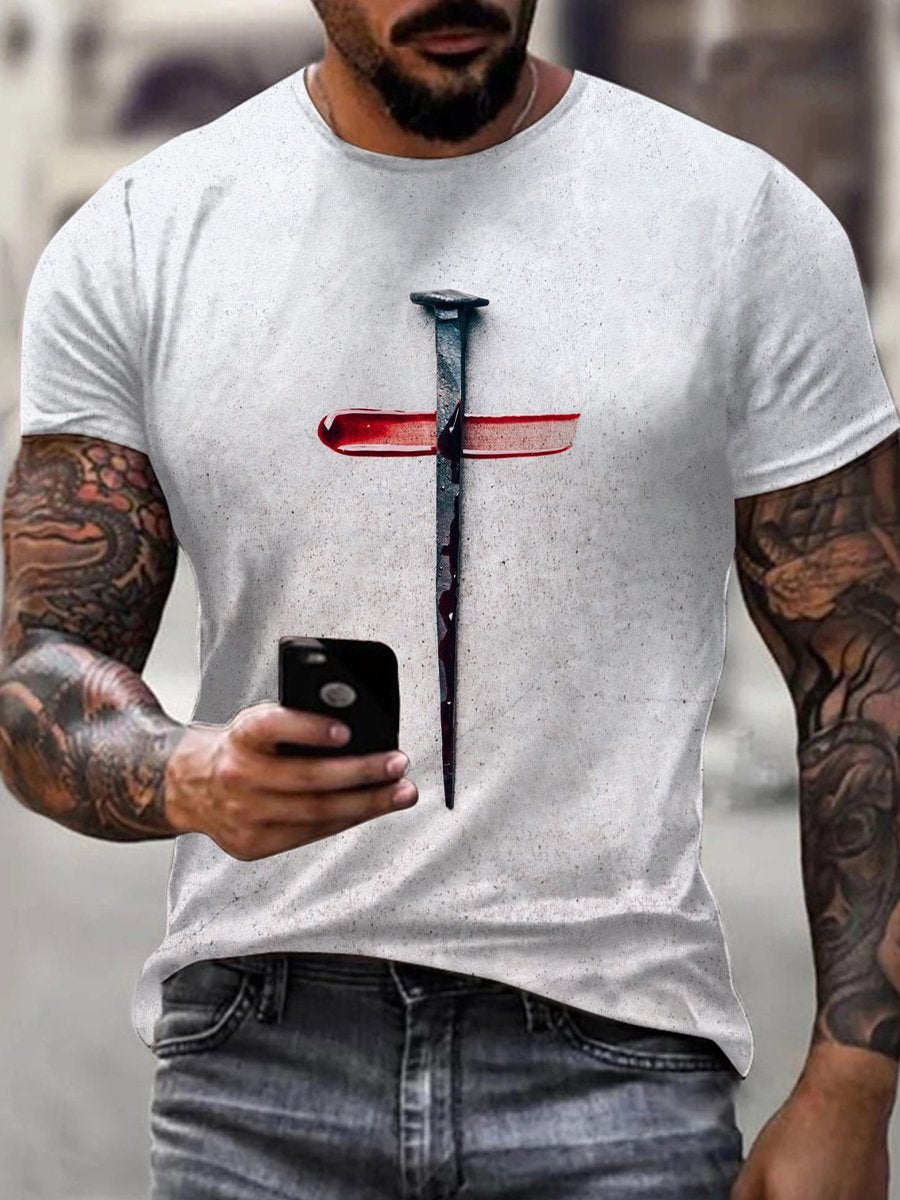 Jesus Cross Short Sleeve T-Shirt