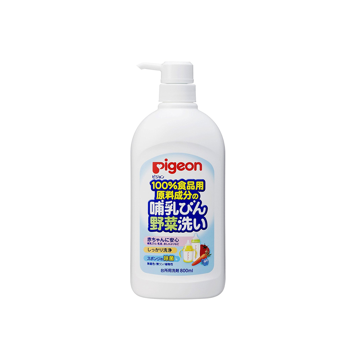 Pigeon Liquid Cleansing For Baby Bottle Baby Care 800ml-4902508121118