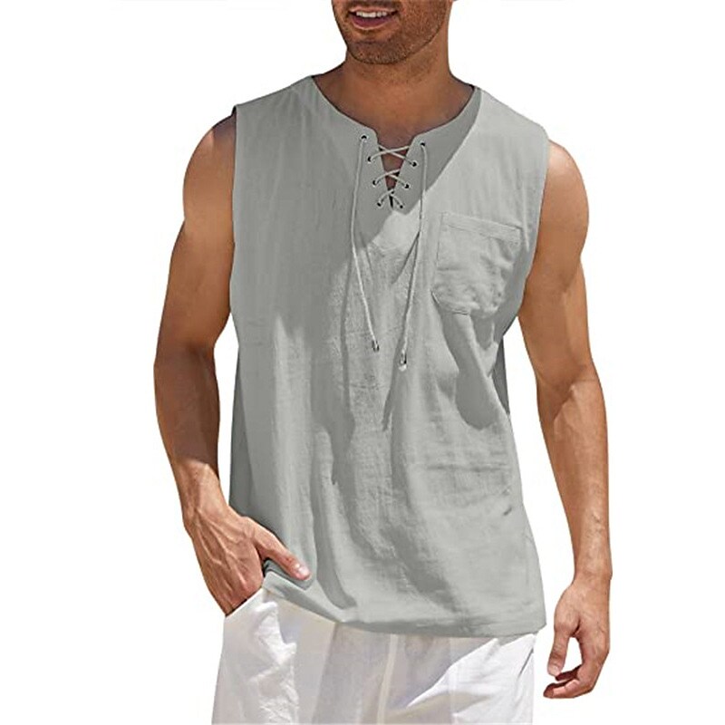 Men's Solid V-Neck Sweatshirt