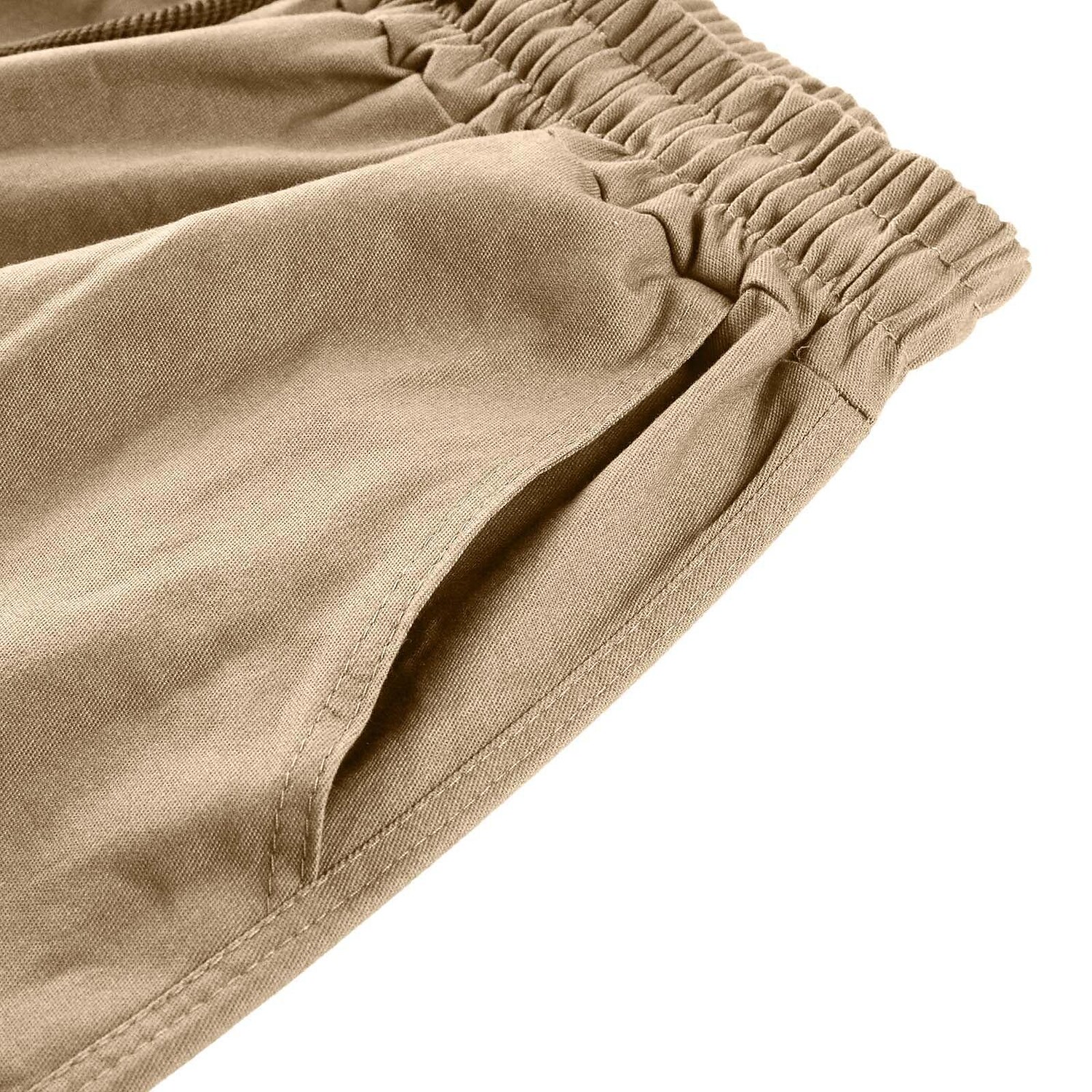 Men's Pocket Drawstring Cargo Pants