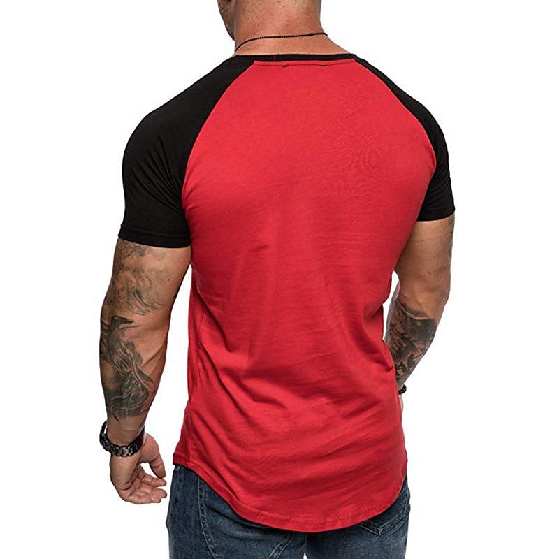 Hot sale colorblock sports t-shirt