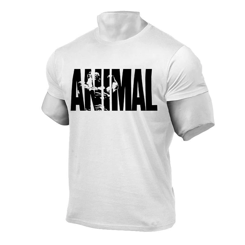 Animal Crew Neck Men's Cotton T-Shirt 